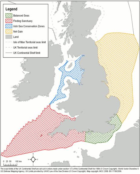 Regional MPA Project Boundaries Map